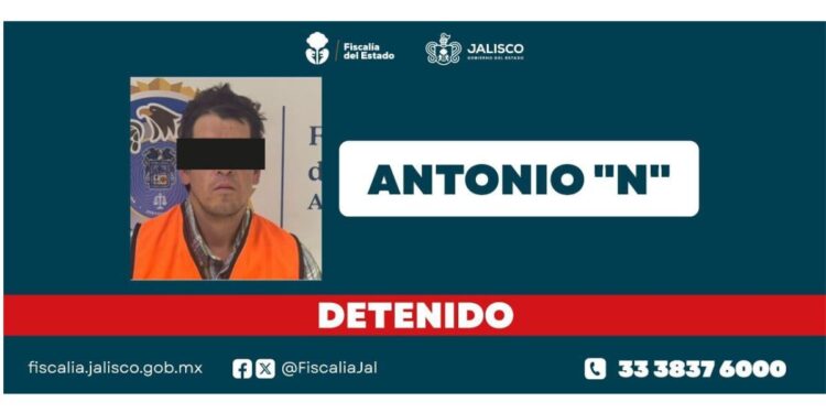 Capturan a presunto implicado en muerte de regidora de Teocaltiche