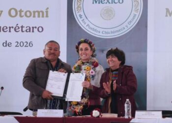 Presidenta Claudia Sheinbaum entrega reconocimiento a Ejido “Nuevo Cruz del Palmar” en San Miguel de Allende, Guanajuato
