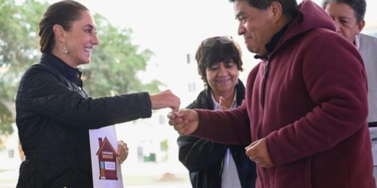 Vivienda para el Bienestar: Presidenta Claudia Sheinbaum entrega 44 viviendas del Infonavit en Reynosa, Tamaulipas