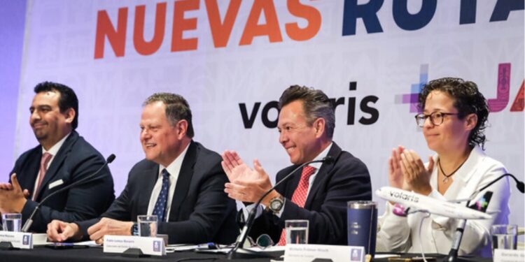 Anuncia Jalisco 11 nuevas rutas aéreas de Volaris y refuerza liderazgo como destino nacional e internacional