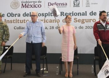 Presidenta da banderazo de salida a construcción del Hospital Regional de Especialidades del IMSS en beneficio de 762 mil derechohabientes
