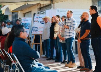 Gerardo Quirino cumple con obras integrales en La Alameda y La Cañada