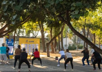 Impulsan AMBU y CODE activación física gratuita en el Parque Ávila Camacho