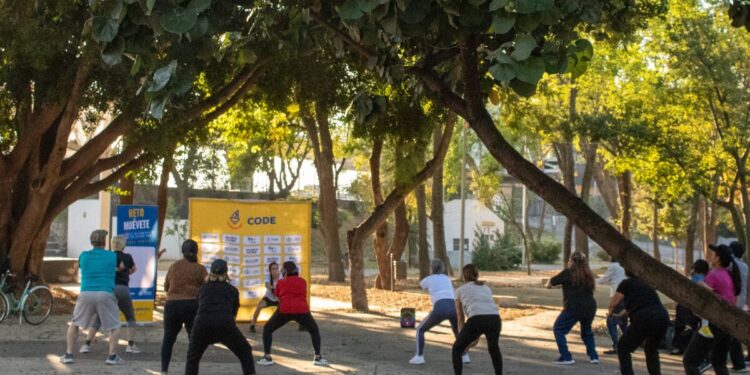 Impulsan AMBU y CODE activación física gratuita en el Parque Ávila Camacho