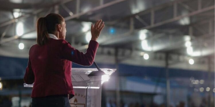 Se tendrán más de 10 mil camas del IMSS en nuestro gobierno: Presidenta en inicio de obra del Hospital de Especialidades en Santa Catarina