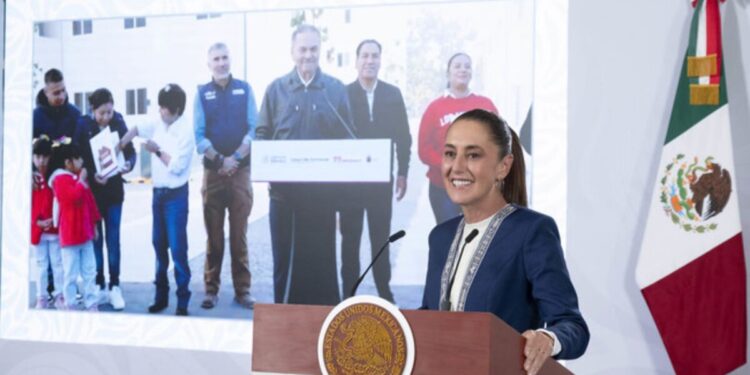 Avanza meta nacional de 1.8 millones de viviendas del programa Vivienda para el Bienestar: Presidenta encabeza entrega en Chiapas