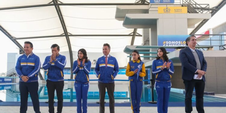 Presenta Pablo Lemus Navarro, Gobernador de Jalisco, infraestructura para clavadistas jaliscienses