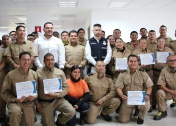 Bomberos de Tlajomulco reciben certificación en investigación de incendios