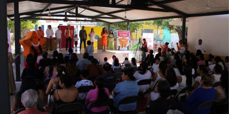 Reciben niñas y niños del Jardín de Niños Cipactli, plantel rehabilitado y equipado en Puerto Vallarta