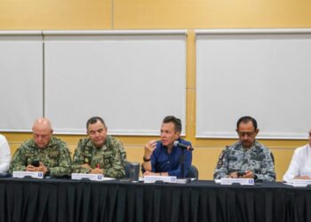 Encabeza Pablo Lemus Navarro, Gobernador de Jalisco, sesión de la Comisión Ejecutiva Estatal de Seguridad Región Costa- Sierra Occidental, en Puerto Vallarta