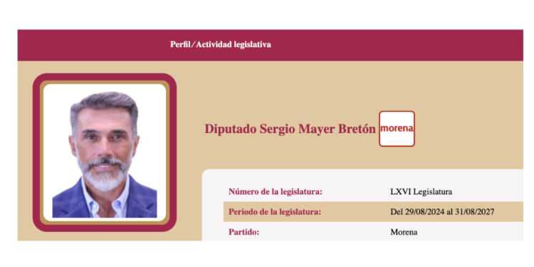 Sergio Mayer solicitará licencia para participar en reality show; surge debate sobre prioridad al cargo legislativo