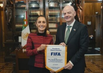 Todo va a salir maravilloso; la inauguración del Mundial será histórica: Presidenta tras reunión con Presidente de la FIFA, Gianni Infantino
