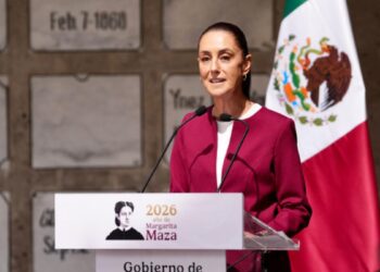 Presidenta Claudia Sheinbaum encabeza Bicentenario del Natalicio de Margarita Maza, primera Embajadora Histórica de México