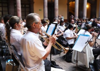 Abre sus puertas el Teatro Degollado a los Paisajes Sonoros con la Banda y la Orquesta Típica de Jalisco