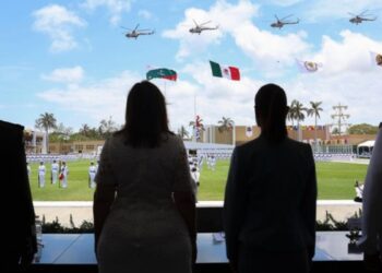 El amor vence al entreguismo y la ambición; la patria se ama y defiende: Presidenta en 112 Aniversario de la defensa del Puerto de Veracruz