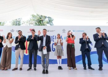 Celebra Pablo Lemus Navarro, Gobernador del Estado, instalación de 200 ‘Escuelas con Agua’ a nivel nacional