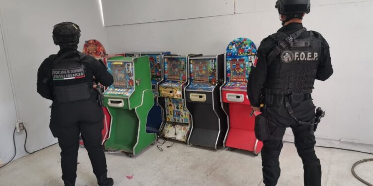 Lanza Policía de Jalisco campaña contra máquinas tragamonedas y alista operativos