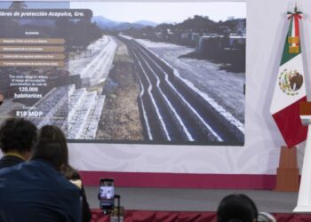 Se destinan cerca de 12 mil mdp para evitar inundaciones; hay 23 mil obras de agua en prácticamente todos los municipios: Presidenta