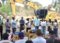 Gerardo Quirino impulsa limpieza y rehabilitación de minas de basalto en San Lucas Evangelista