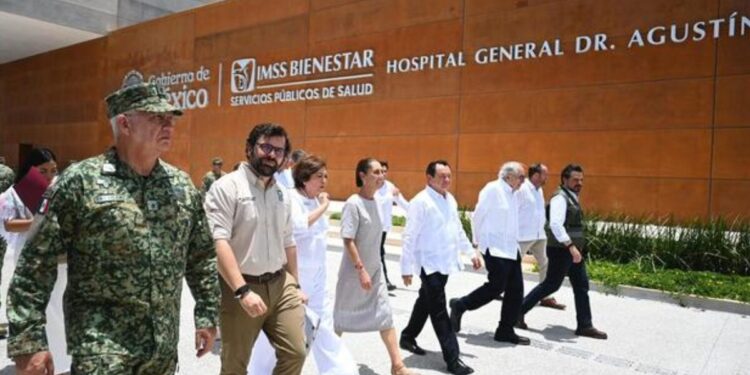 Presidenta inaugura Hospital General Dr. Agustín O’Horán en beneficio de un millón 200 mil personas; arranca IMSS Bienestar en Yucatán
