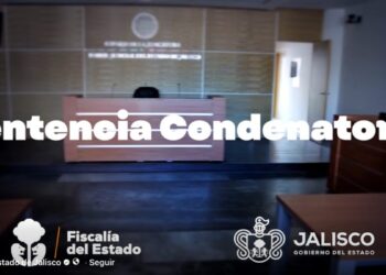 Dictan sentencia de 32 años en prisión a hombre que cometió un feminicidio en Zapopan