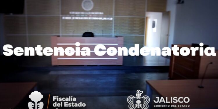 Dictan sentencia de 32 años en prisión a hombre que cometió un feminicidio en Zapopan