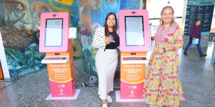 Kioscos digitales acercarán atención y denuncias en materia de derechos humanos manos en Zapopan